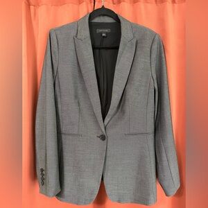 NWOT Ann Taylor Classic Grey Blazer Women’s Size 8